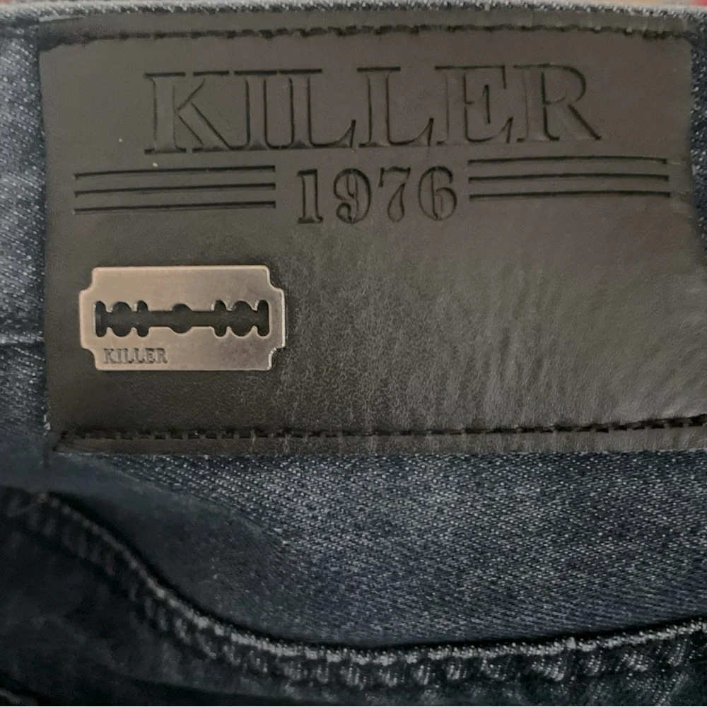 Killer Jeans 1976 Straight Leg Blue Men's Size 36x31 Premium Denim Dark Wash